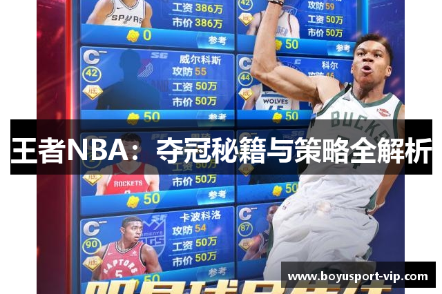 王者NBA：夺冠秘籍与策略全解析